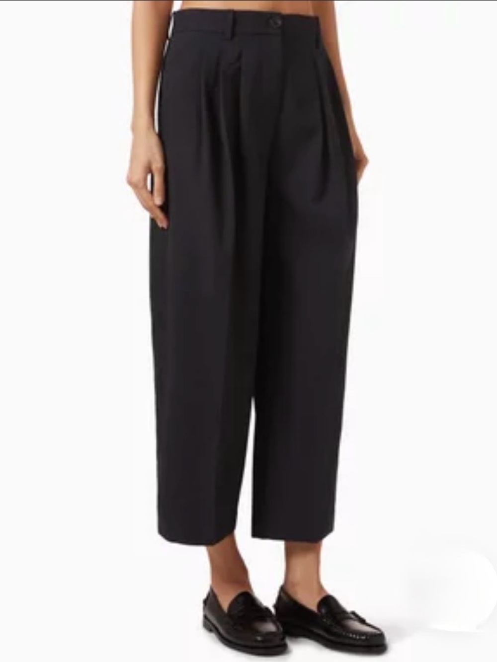 COS TAILORED BARREL-LEG Cropped